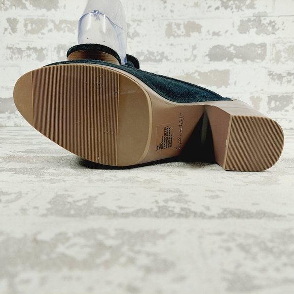 NEW Splendid Vina Black Suede Platform Loafer Clogs C1017 - Picture 8 of 12